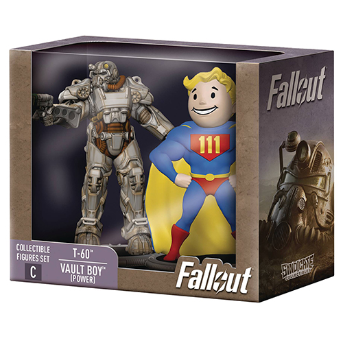 Fallout（フォールアウト）/ T-60 & ヴォルトボーイ（パワー）3インチフィギュア 2PK