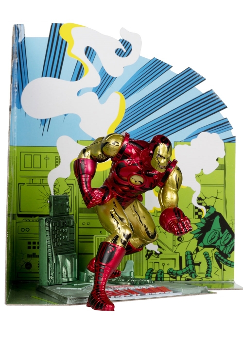 マーベルコミック/ The Invincible Iron Man vol.1 #126: アイアンマン designed by ジョン・ロミータ Jr. 1/10 シーンスタチュー