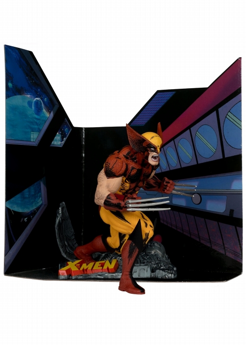 マーベルコミック/ X-Men vol.2 #1: ウルヴァリン designed by ジム・リー 1/10 シーンスタチュー - イメージ画像