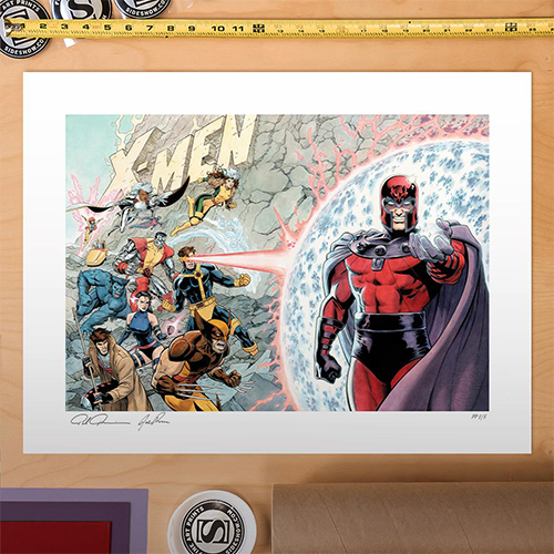 マーベルコミック/ The X-Men #1 トリビュート by パオロ・リベラ & ジョー・リベラ アートプリント