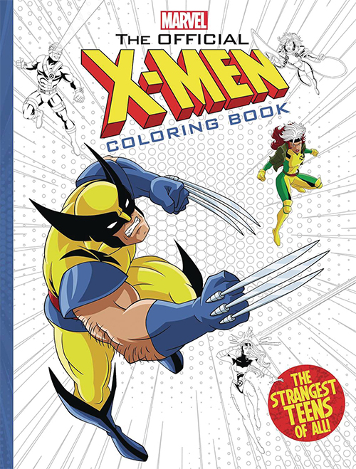 【海外版】OFFICIAL X-MEN COLORING BOOK