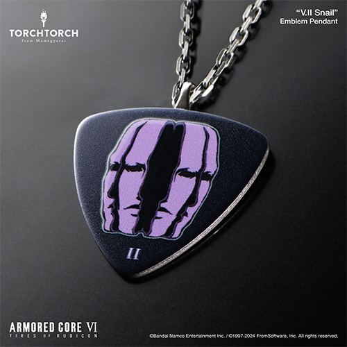 ARMORED CORE VI FIRES OF RUBICON × TORCH TORCH/ ヴェスパー部隊エンブレムペンダント: V.Ⅱスネイル - イメージ画像