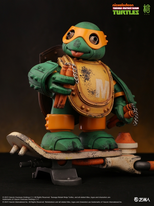 【国内限定流通】TMNT ティーンエイジ・ミュータント・ニンジャ・タートルズ by 松岡ミチヒロ/ ミケランジェロ スタチュー