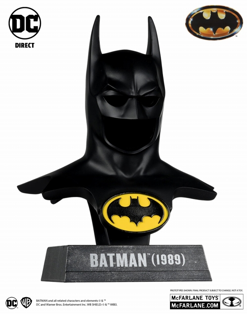 Tim Burton films BATMAN 1989/ バットマン ヘッドカウル 1/3 PVC レプリカモデル