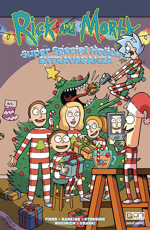 【全編英語/リーフ】RICK AND MORTY SUPER SPECIAL HOLIDAY EXTRAVAGANZA #1（Cover A: Jarret Williams） - イメージ画像