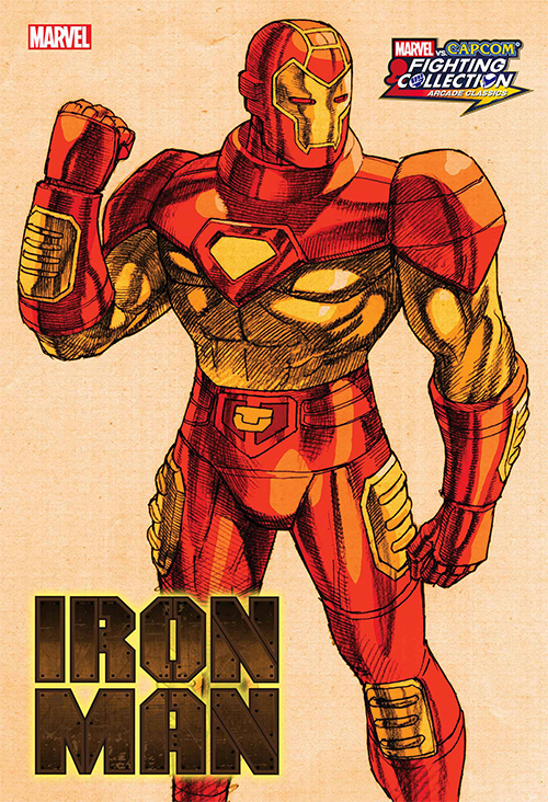 【全編英語/リーフ】IRON MAN #3（BENGUS MARVEL VS CAPCOM Cover）