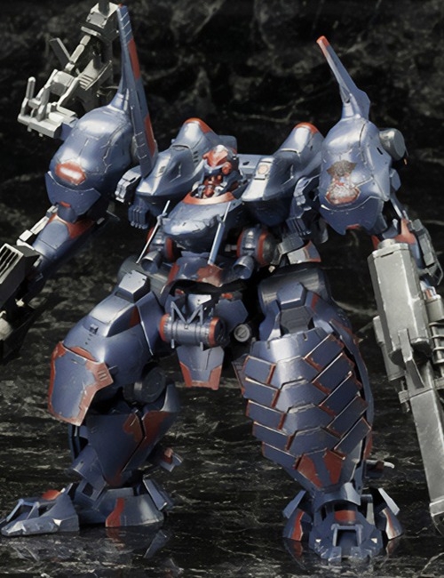 【再生産】アーマード・コア/ KT-104/PERUN ハングドマン 再戦 1/72 プラモデルキット - イメージ画像