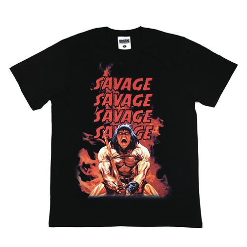 ザ・サヴェッジソード・オブ・コナン/ SAVAGE SAVAGE SAVAGE Tシャツ（ブラック）US: Sサイズ - イメージ画像