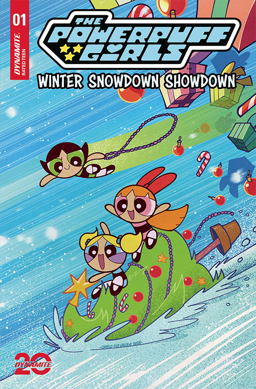 【全編英語/リーフ】POWERPUFF GIRLS WINTER SNOWDOWN SHOWDOWN #1（Cover A: Carlo Lauro）