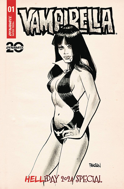 【全編英語/リーフ】VAMPIRELLA HELLIDAY 2024 SP #1（Cover C: Dan Panosian） - イメージ画像