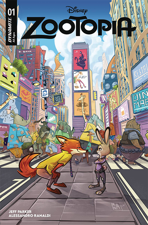 【全編英語/リーフ】ZOOTOPIA #1（Cover B: Alessandro Ranaldi）