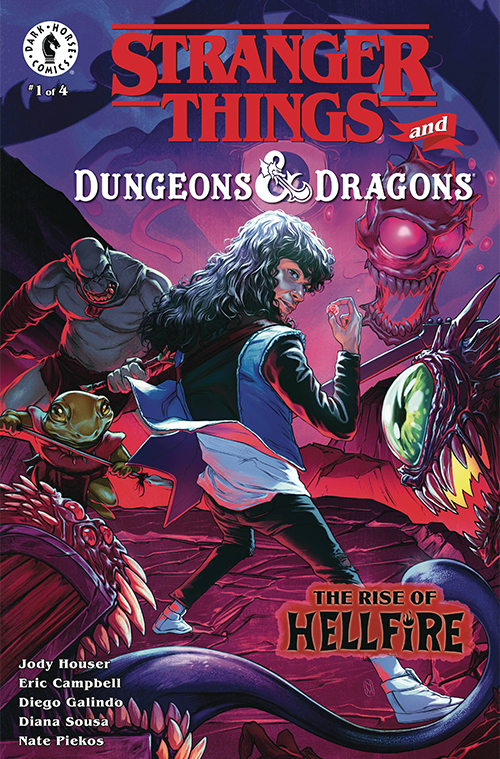 【全編英語/リーフ】STRANGER THINGS D&D RISE OF HELLFIRE #1（Cover E: Nimit Malavia）