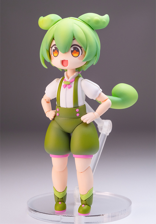 【再生産】プラフィア/  東北ずん子・ずんだもんプロジェクト: ずんだもん 1/12 プラモデルキット （ハンドパーツ追加）