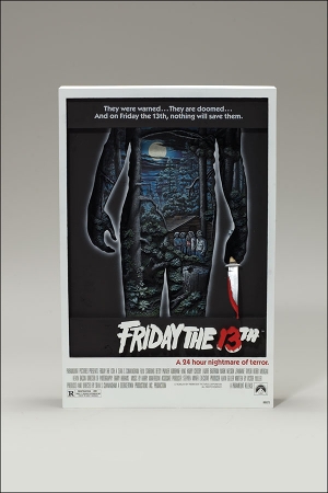 3D MOVIE POSTER/ FRIDAY THE 13TH US版/ マクファーレントイズ - 映画