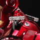 アイアンマン ムービー/ ムービー・マスターピース 1/6 フィギュア: アイアンマン Mk-III バトルダメージ ver - イメージ画像4