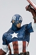 CAPTAIN AMERICA/ スティーブ・ロジャース as キャプテン・アメリカ ファインアートスタチュー - イメージ画像4
