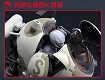 マシーネンクリーガー Ma.K./ ファイアボール 1/16 アクションモデル スカル迷彩 ver - イメージ画像3