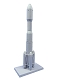 スペースクラフト/ no.4 HIIB ロケット 1/350 プラモデルキット - イメージ画像1