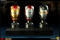 【SDCC2011 コミコン限定】アイアンマン2/ アイアンマン and ウォーマシン ヘルメット 1/3 レプリカ 3PK - イメージ画像2