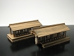 【お取り寄せ終了】法隆寺 中門 回廊付属 1/100 木製キット - イメージ画像14
