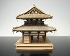 【お取り寄せ終了】法隆寺 中門 回廊なし 1/100 木製キット - イメージ画像4