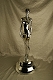 【豆魚雷限定】ファンタジーフィギュアギャラリー/ セクシーロボット 001 1/4 スタチュー by HAJIME SORAYAMA（空山基） クロームメッキ ver - イメージ画像1