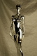 【豆魚雷限定】ファンタジーフィギュアギャラリー/ セクシーロボット 001 1/4 スタチュー by HAJIME SORAYAMA（空山基） クロームメッキ ver - イメージ画像3