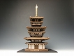 【お取り寄せ終了】 薬師寺 東塔 1/100 木製キット - イメージ画像2