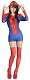 アメイジング・スパイダーマン/ スパイダーマン コスチュームセット 女性用STDサイズ 95046 - イメージ画像1