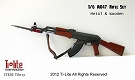 1/6フィギュア用アクセサリー/ AK-47 ライフル セット T8013 - イメージ画像2