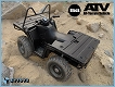 U.S.アーミー ライトチャリオッツ ATV 1/6 ブラック ZY-8033A - イメージ画像1