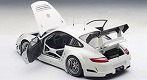 【お取り寄せ終了】ポルシェ 911(997) GT3 RSR 2010 プレーンボディ ホワイト 1/18 81073 - イメージ画像1