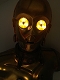 スターウォーズ/ C-3PO ライフサイズバスト スペシャルエディション ウェザリング ver - イメージ画像10