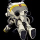 マシーネンクリーガー Ma.K./ シュトラール 宇宙用スーツ カウツ 1/16 アクションモデル - イメージ画像2