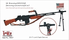 1/6フィギュア用アクセサリー/ ブローニング M1918 自動小銃 1/6 T8017 - イメージ画像2
