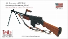 1/6フィギュア用アクセサリー/ ブローニング M1918 自動小銃 1/6 T8017 - イメージ画像4