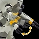 マシーネンクリーガー Ma.K./ シュトラール 宇宙用スーツ フリーゲ 1/16 アクションモデル - イメージ画像5