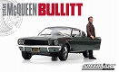 グリーンライト 1/18 ハリウッドシリーズ/ ブリット: 1968 フォード マスタング GT ファストバック ハイランドグリーン with スティーブ・マックイーン 1/18 12885 - イメージ画像2