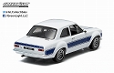 1974 フォード エスコート RS2000 MkI ホワイト with ブルーストライプ 1/43 86065 - イメージ画像2