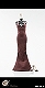 フィメール・アウトフィット/ ローカット スリング イブニングドレス 1/6セット ワインレッド POP-F12-C - イメージ画像1