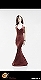 フィメール・アウトフィット/ ローカット スリング イブニングドレス 1/6セット ワインレッド POP-F12-C - イメージ画像3