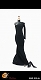 フィメール・アウトフィット/ サイドスリット セクシー イブニングドレス 1/6セット ブラック POP-F13-A - イメージ画像1