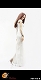 フィメール・アウトフィット/ サイドスリット セクシー イブニングドレス 1/6セット ホワイト POP-F13-B - イメージ画像4