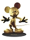ディズニー/ ミッキーマウス アートフィギュア ゴールド スペシャルエディション DIS33317 - イメージ画像1