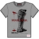 極道大戦争/ KAERU “wreak havoc.” Tシャツ グレー XS - イメージ画像1