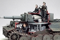 ドイツ陸軍重戦車 タイガーI型 ディスプレイ 1/25 プラモデルキット 30611 - イメージ画像4