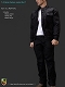 メール・アウトフィット/ ファッション ジャケット ブラックジャケット 1/6 セット ACI773-C - イメージ画像5