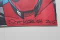 【お一人様1点限り】スコット・コブリッシュ デッドプール カラーヘッドスケッチA - イメージ画像2
