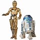 マフェックス（MAFEX）/ スターウォーズ: C-3PO＆R2-D2 - イメージ画像1
