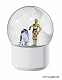 スターウォーズ/ ワイヤレス スノーグローブ スピーカー: R2-D2＆C-3PO - イメージ画像1